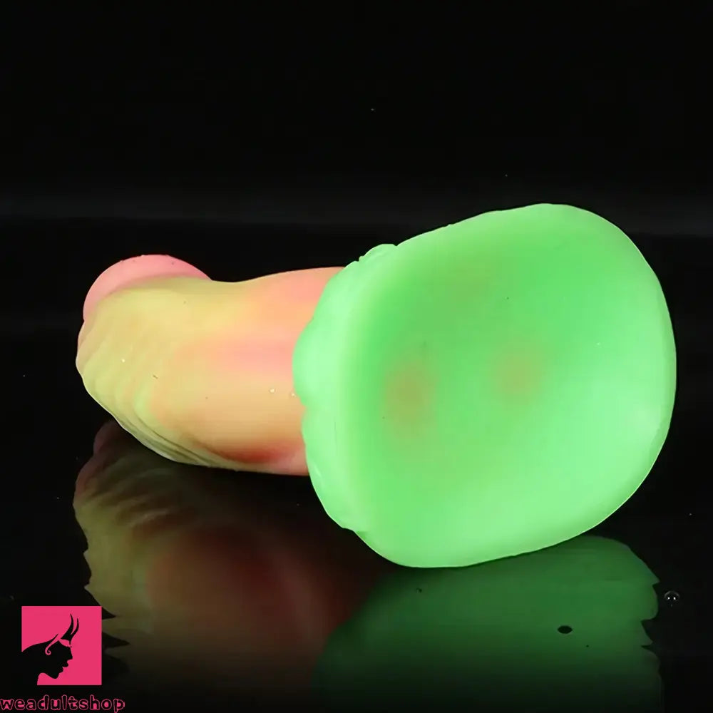 7.28in Colorful Silicone Dragon Monster Animal Dildo For Prostate Sex Toy