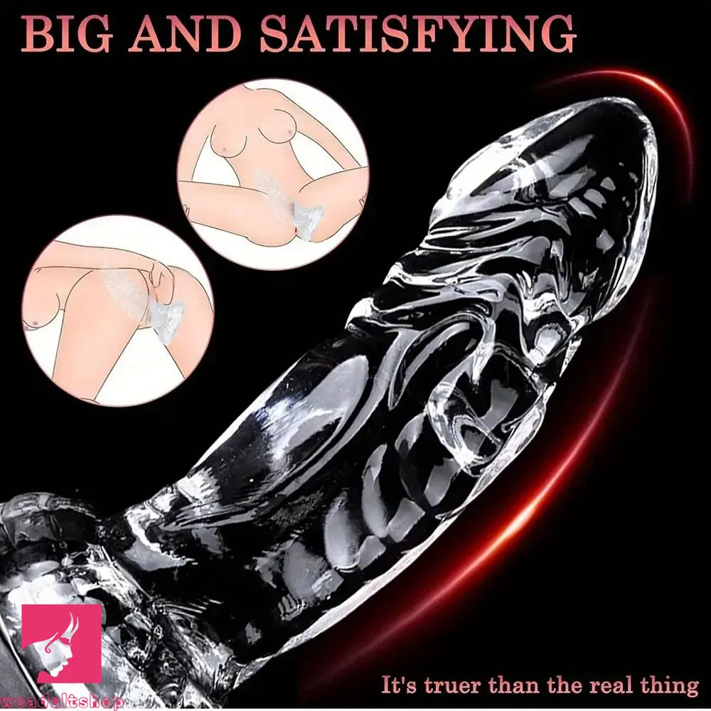 7.56in Butt Expander Adult Prostate Stimulation Monster TPE Dragon Dildo