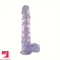 8.8in Realistic Dildo Soft PVC Material G-Spot Big Anal Play Cock Toy