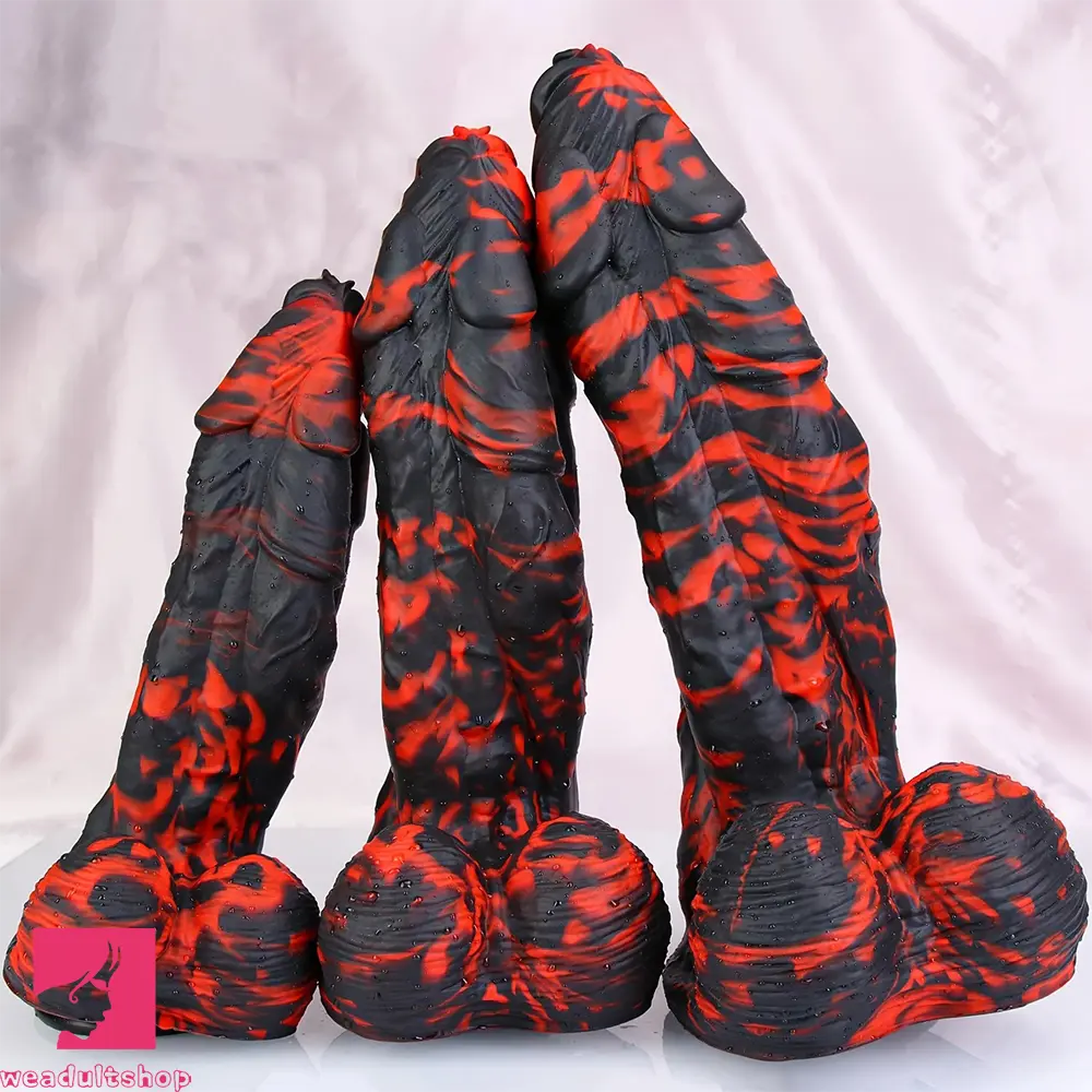 10.82in 12.4in 13.97in Giant Soft Silicone Sexy Penis Dildo For Women Sex
