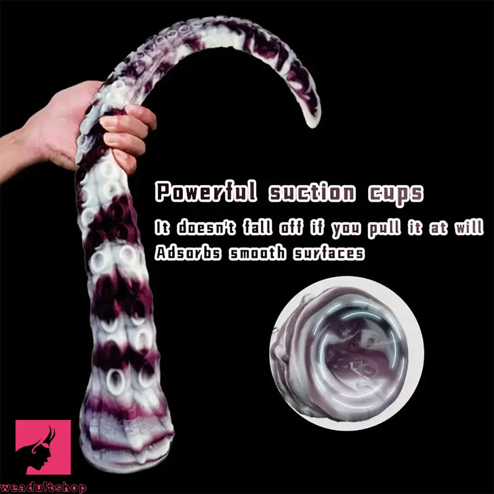 18.11in 19.68in 22.04in Super Long Deep Sea Octopus G Spot Fantasy Dildo