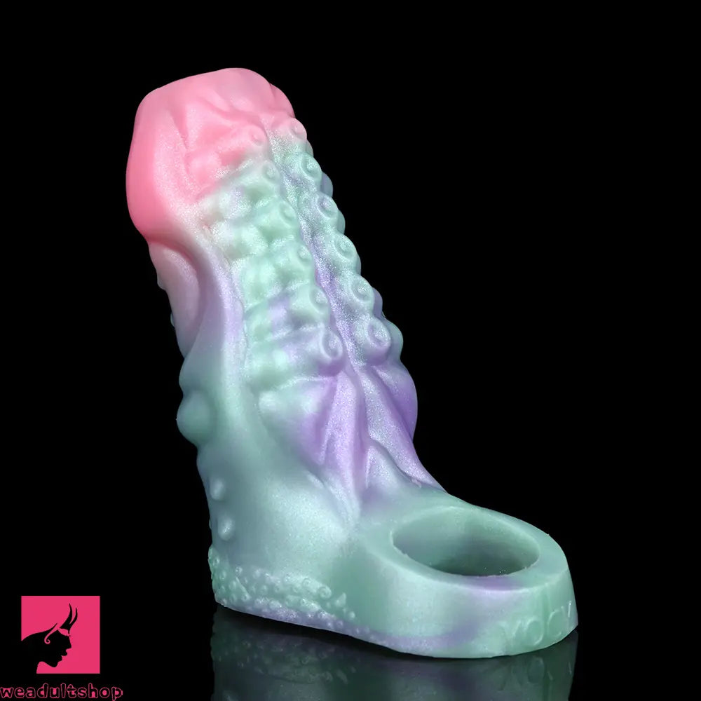 4.44in 4.92in Tendril Geist Odd Hollow Dildo Sleeve For Cock Extension