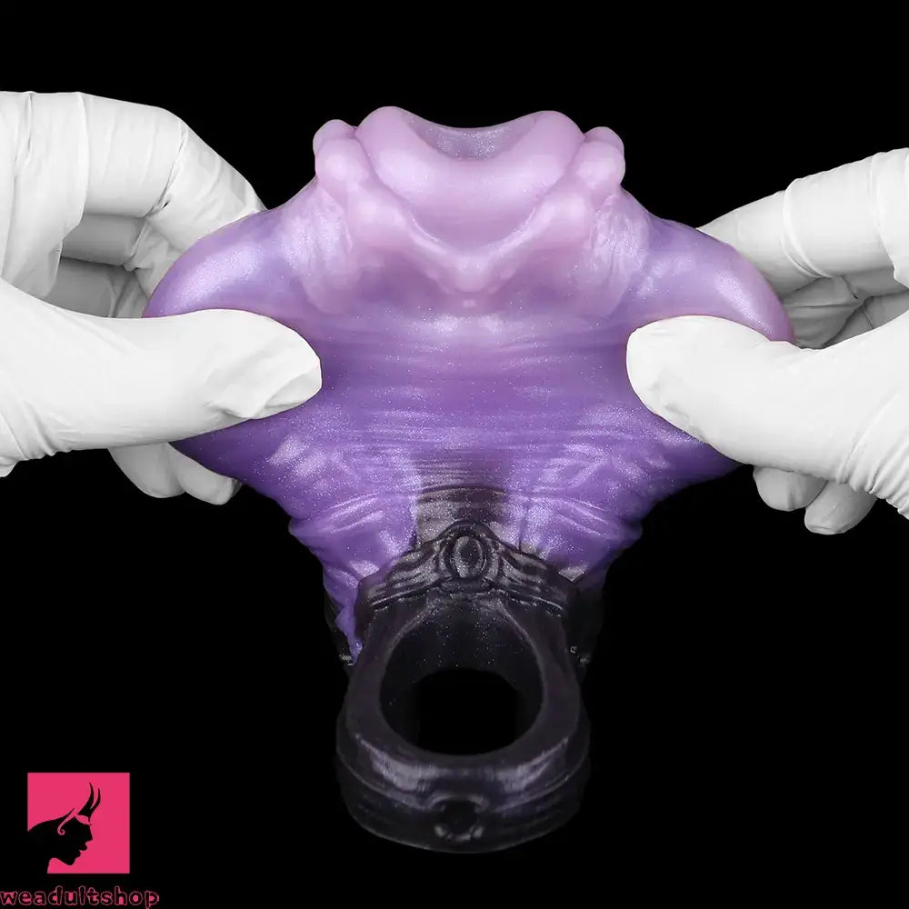 4.44in 6.06in 7.32in Horse Cock Dildo Sleeve Odd Spiked Knot Creature Sleeve
