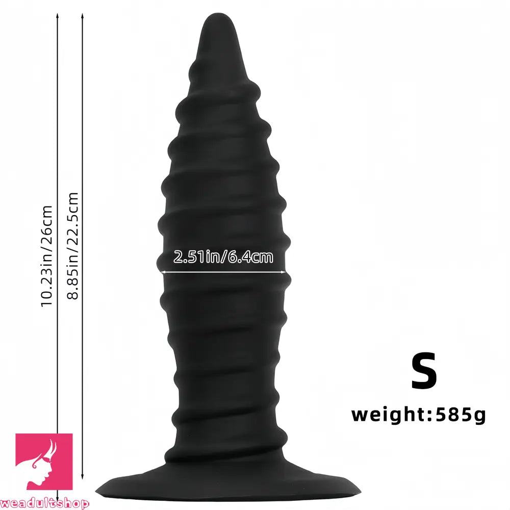 10.23in 12.2in 14.17in Extra Large Long Silicone Tip Anal Plug Penis Dildo