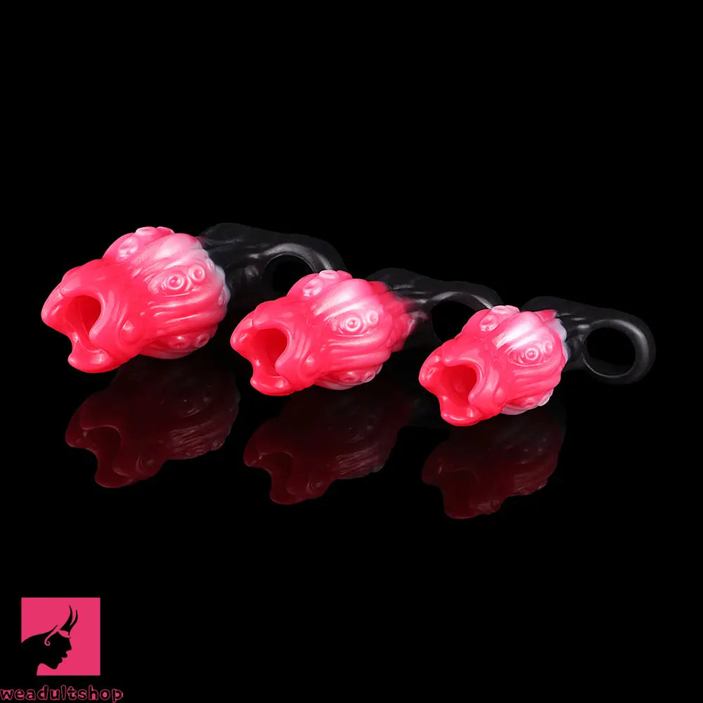 4.4in 5.11in 5.86in Fantasy Tentacle Silicone Dildo Sleeve Crown Top Quality