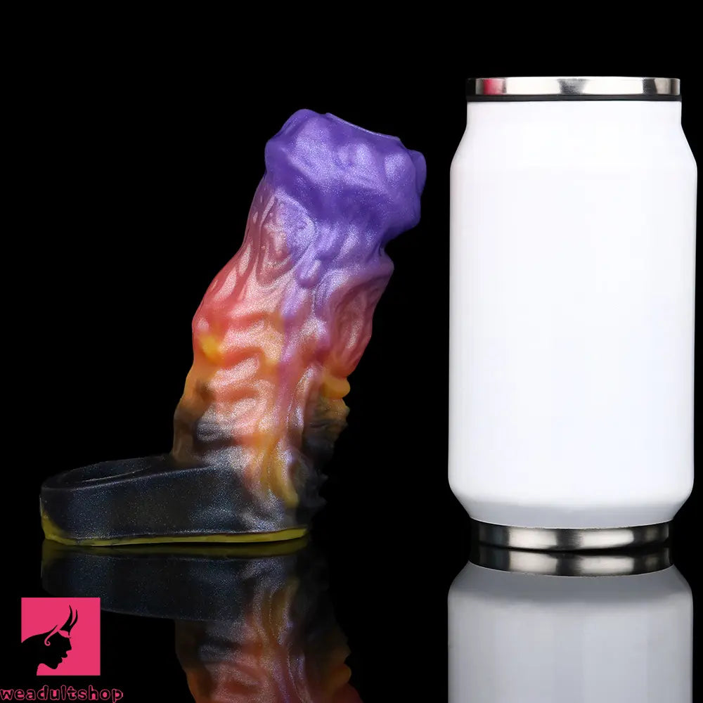 4.96in Ozuros Fantasy Odd Silicone Soft Dildo Sleeve Cock Extender Toy