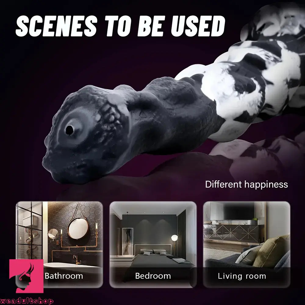 10.2in Realistic Squirting Dildo Ejaculating Toy Big Thick Monster Dildo