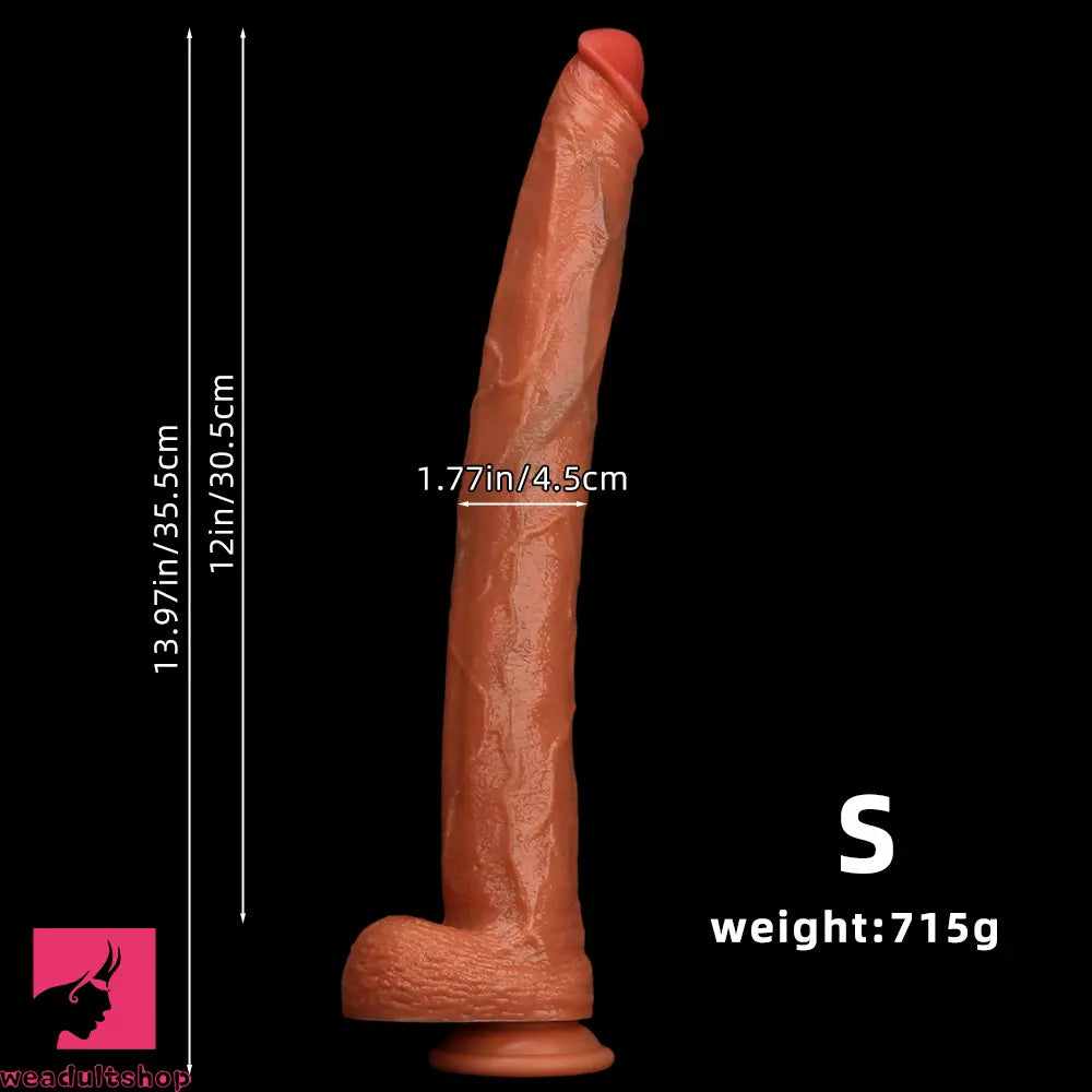 13.97in 15.94in Super Long Huge Silicone Dildo Adult Pleasure Penis Toy
