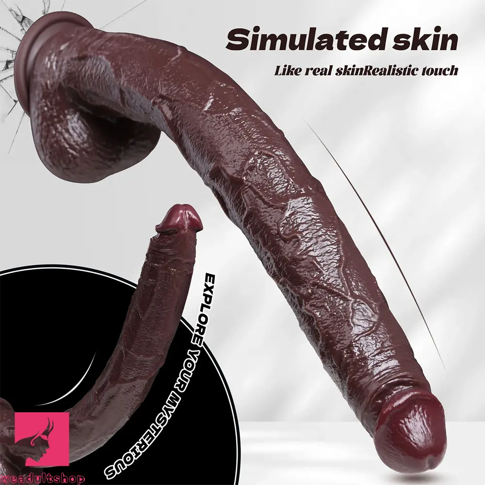 13.77in 15.75in Silicone Long Huge Realistic Dildo Anal Stimulation