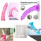 8.07in PVC Suction Cup Dildo Anal Masturbator For G-Spot Anal Dilation