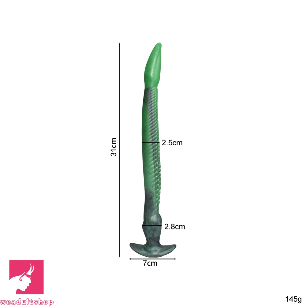 12.2in 15.94in 20.87in Super Long Big Clit Tentacle Silicone Butt Plug Dildo
