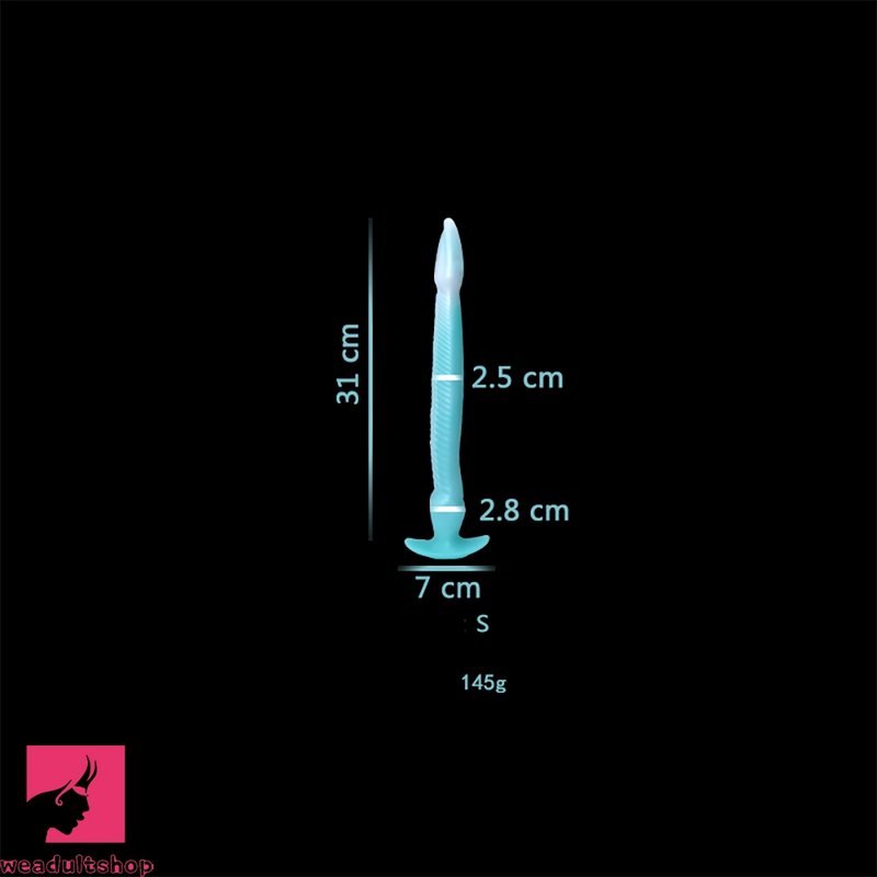 12.2in 15.94in 20.87in Snake Long Huge Animal Luminous Dildo For Prostate