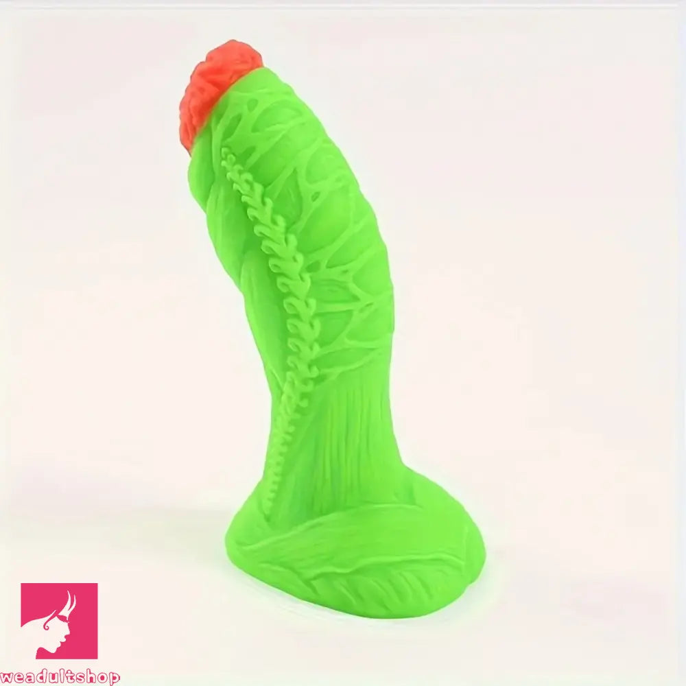 2.56in Small Bird Silicone Fantasy Safe Soft Dual Color Device Orgasm Dildo
