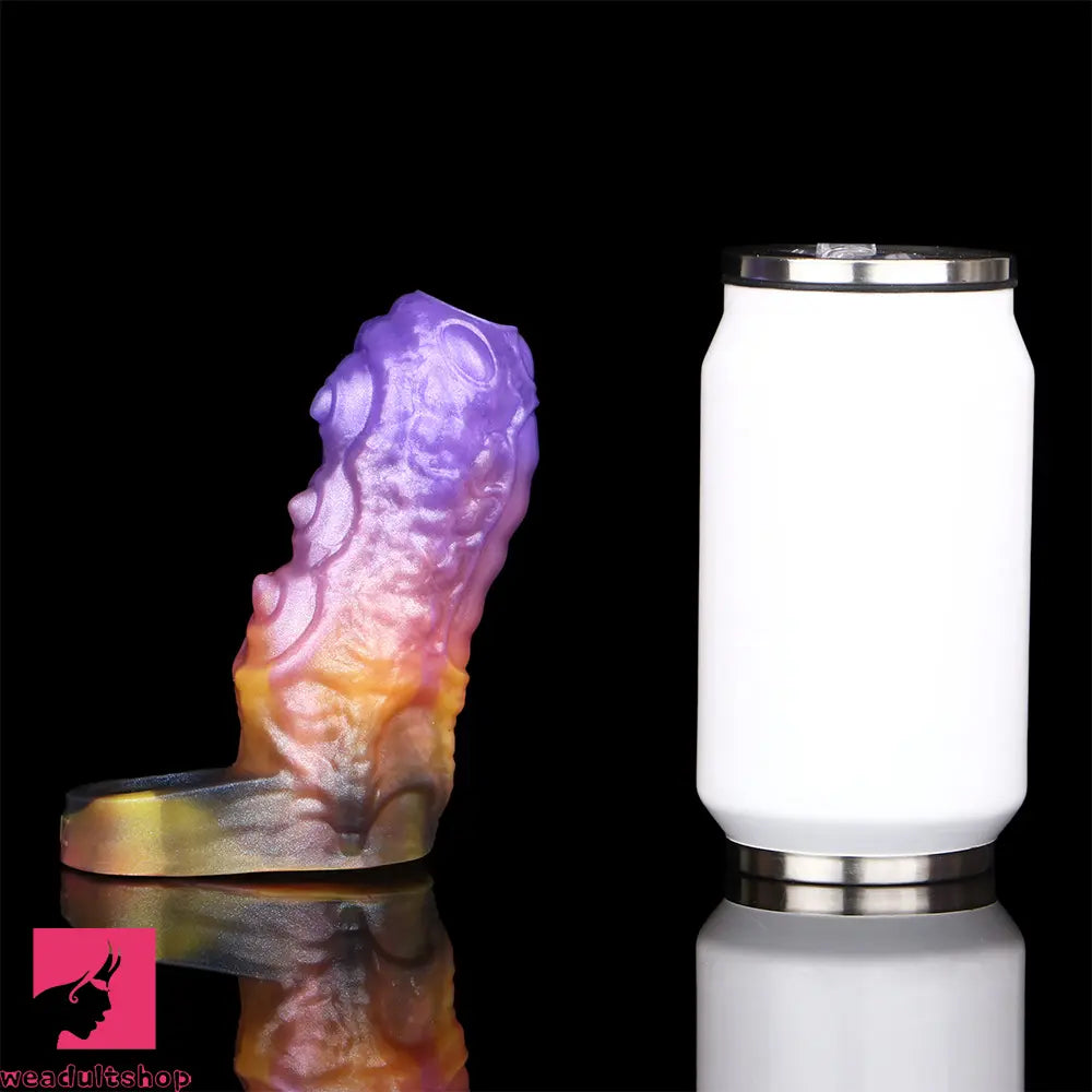4.56in Gromsa Tentacle Silicone Soft Dildo Sleeve Cock Extender Sex Toy