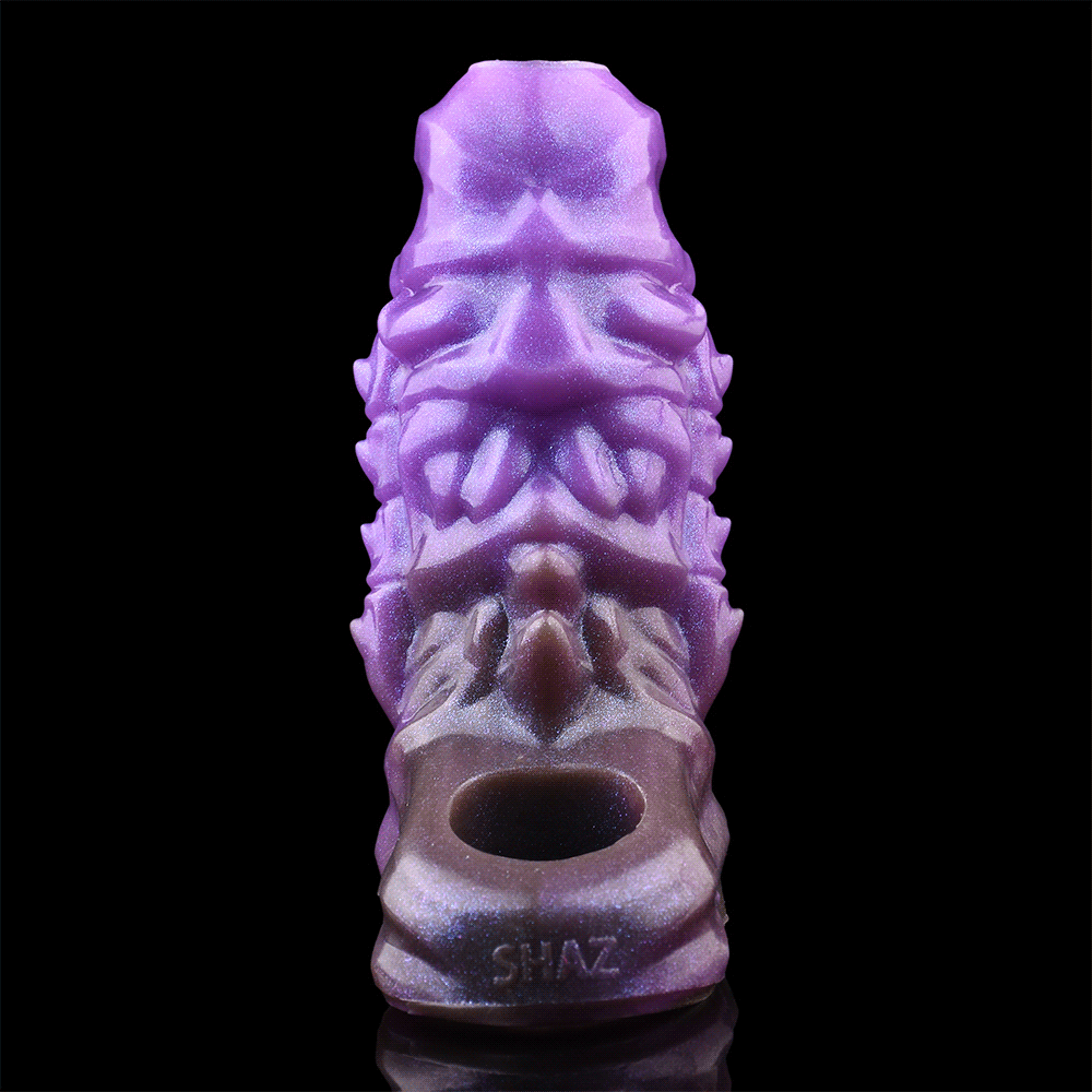 5.27in Dragon Beast Creature Fantasy Hollow Silicone Soft Dildo Sleeve