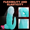 6.29in 8.46in Dinosaur Claw Luminous Dildo For Women Men Sex Prostate