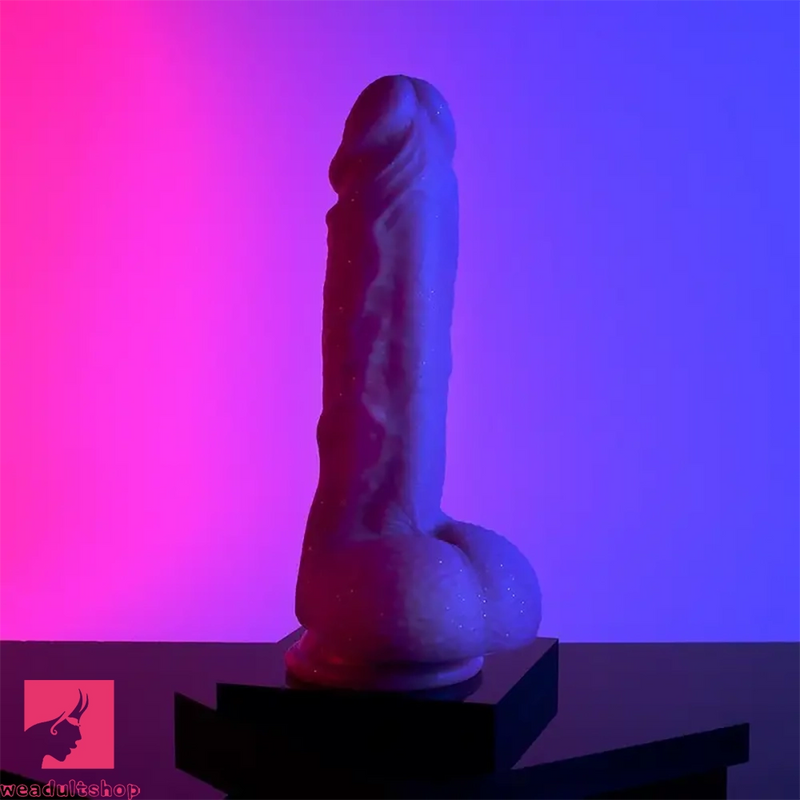 8.27in Realistic Dildo For Women Silicone Suction Cup G Spot Clit Dildo