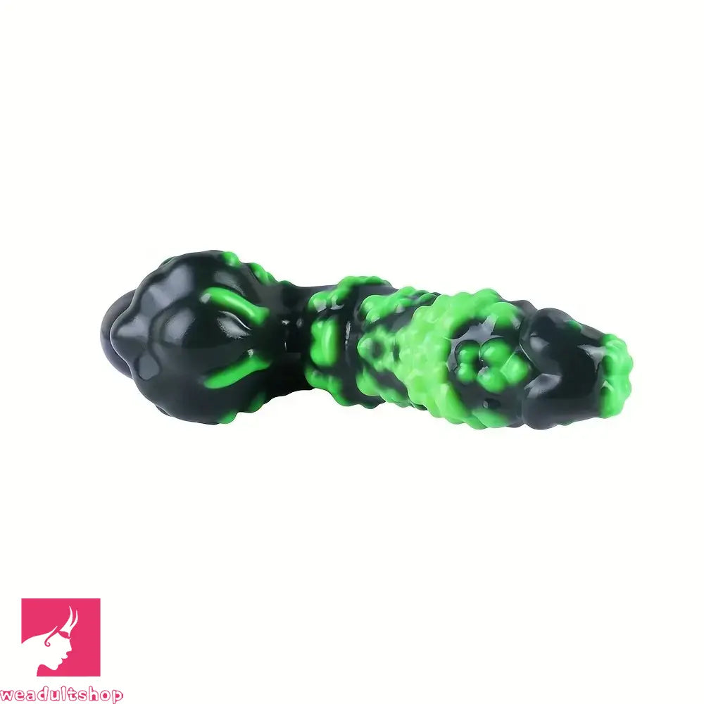 8.54in Fantasy Silicone Soft Handle Dildo Odd Cock Skin-Friendly Dildo