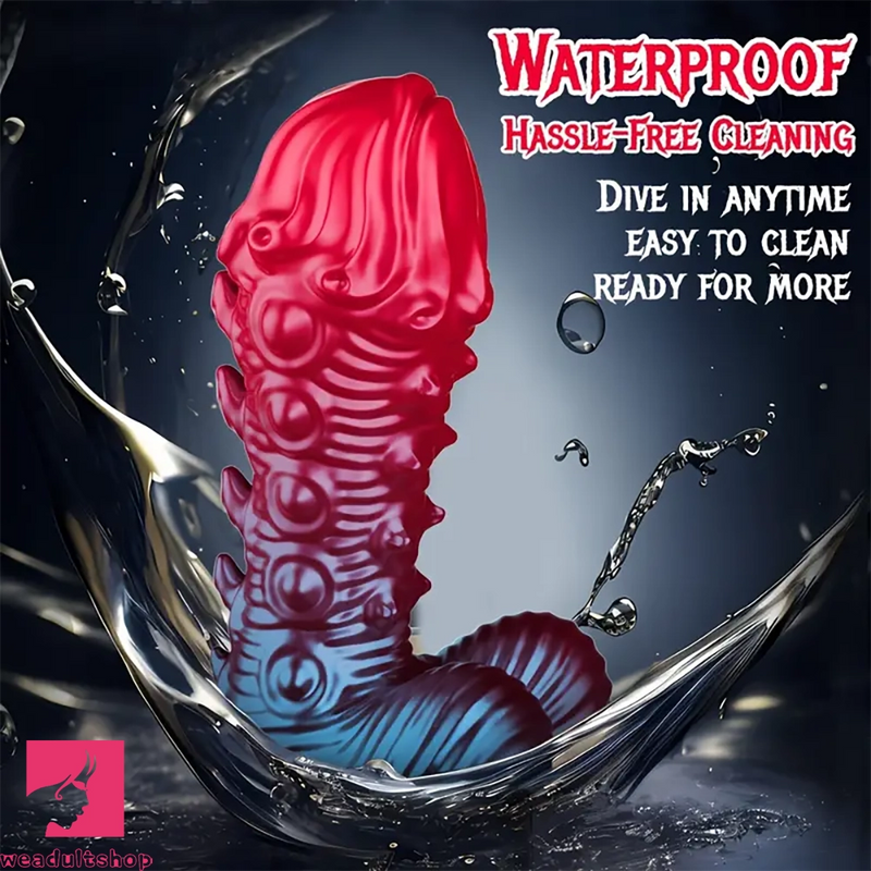 5.7in 7in Monster Fantasy Dildo Tentacle Spiked Cock Silicone Cock Toy