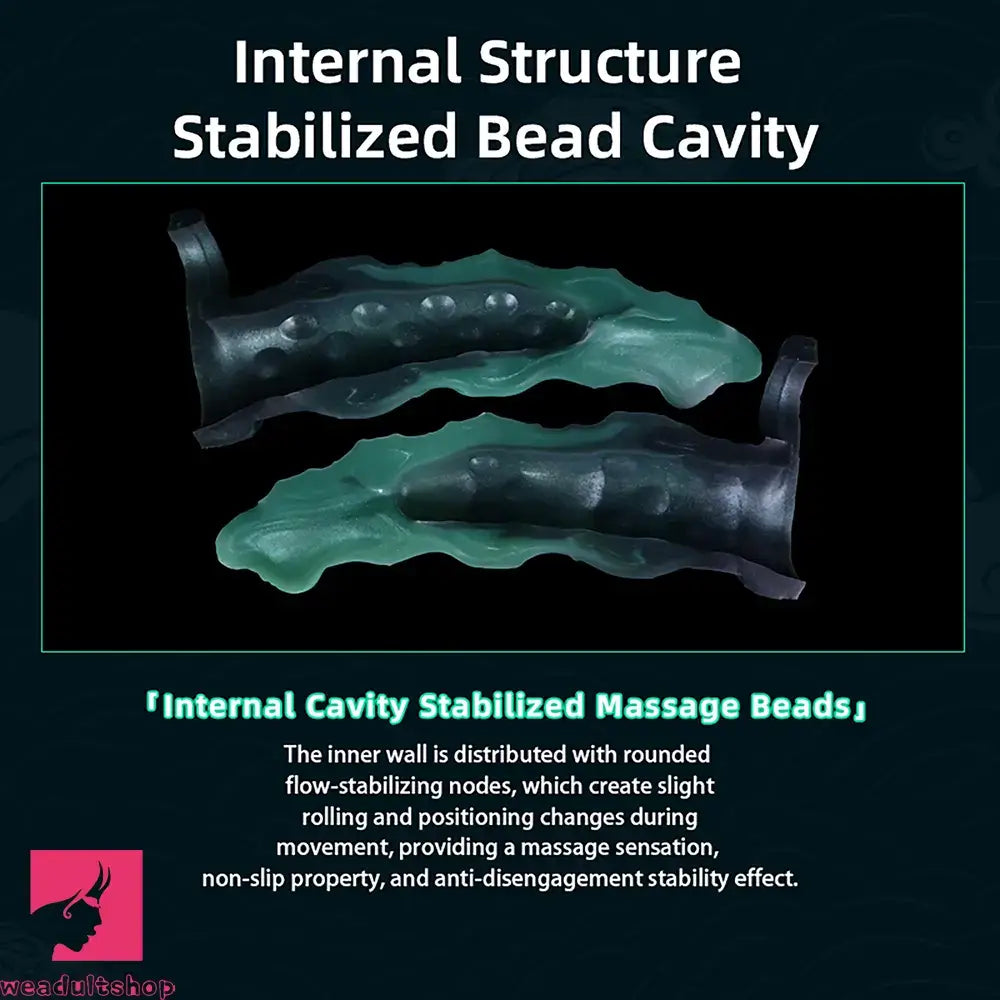 8.85in Platinum Liquid Silicone Penis Sleeve Dildo For Thickening Real Toy