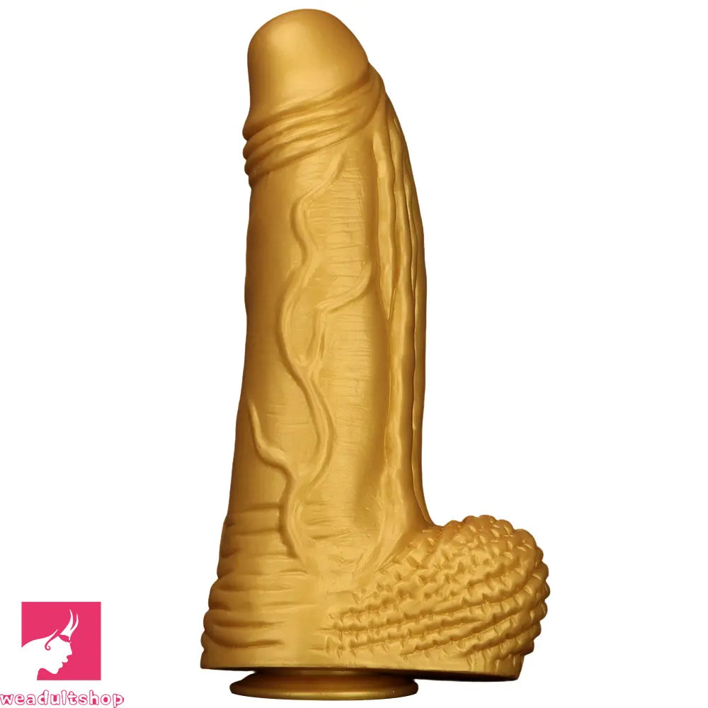 15.35in Huge Thick Silicone Soft Dildo Realistic Design For G-Spot Love