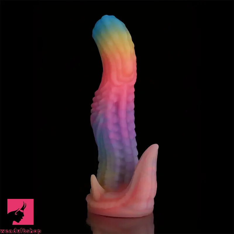 7.4in 8.5in Alien Dinosaur Tentacle Animal Silicone Anal Plug Cock Dildo