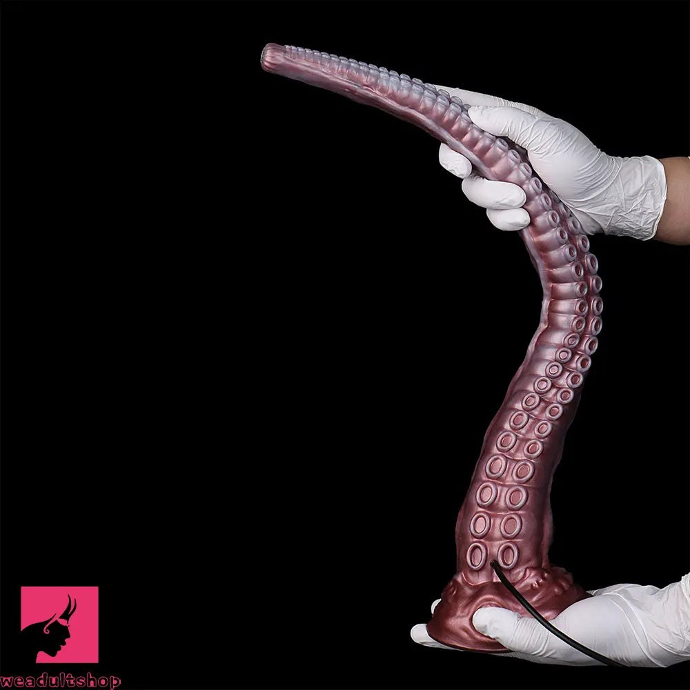 21.25in Deep Sea Endoscopy 3.0MP HD Camera 8 LEDs Soft Tentacle Dildo