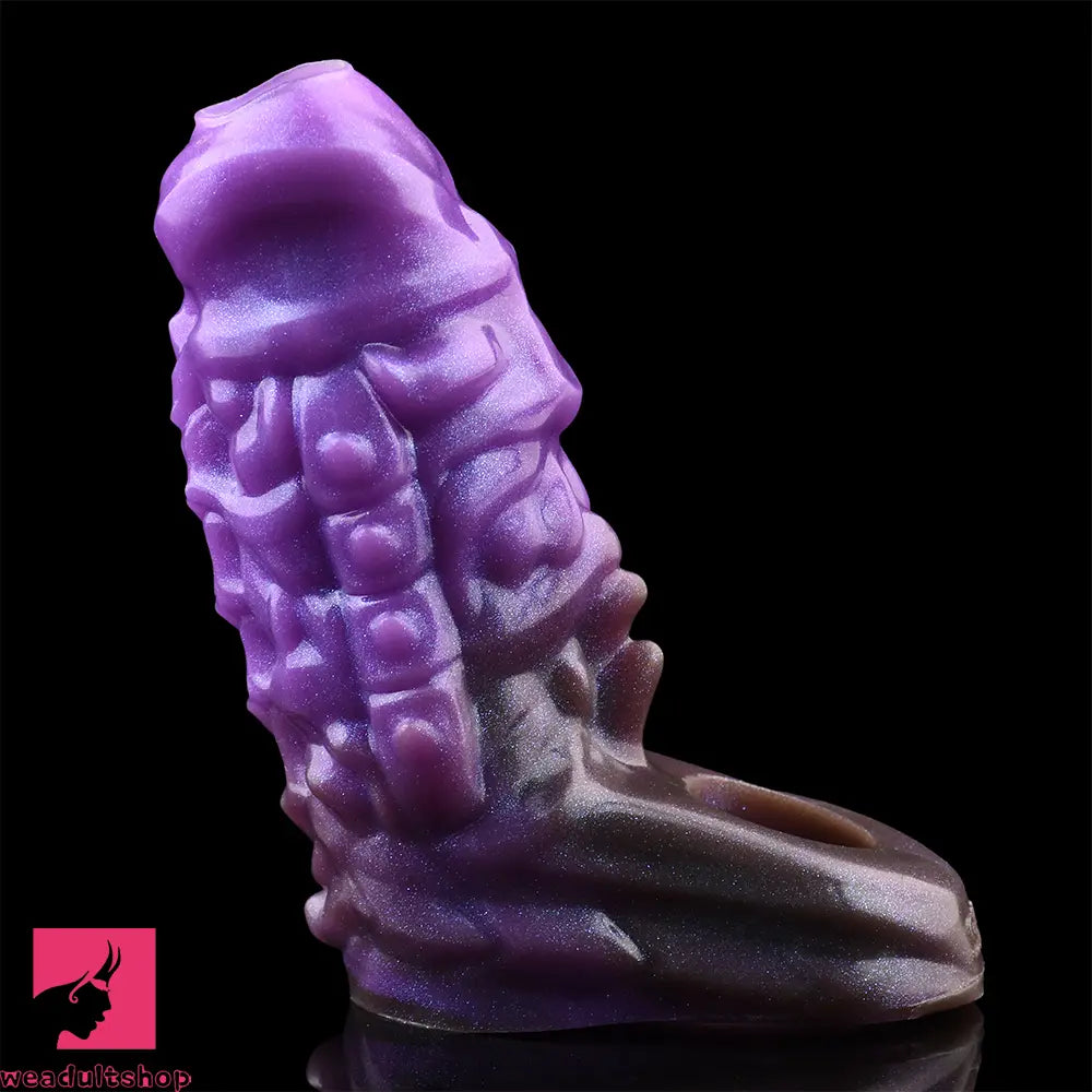 5.27in Dragon Beast Creature Fantasy Hollow Silicone Soft Dildo Sleeve