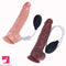 9.05in Big Skin Ejaculating Dildo Suction Cup Anal Toy Vaginal Massager