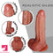 8.46in 9.45in Dual Density Silicone Soft Big Skin Dildo For Female Sex