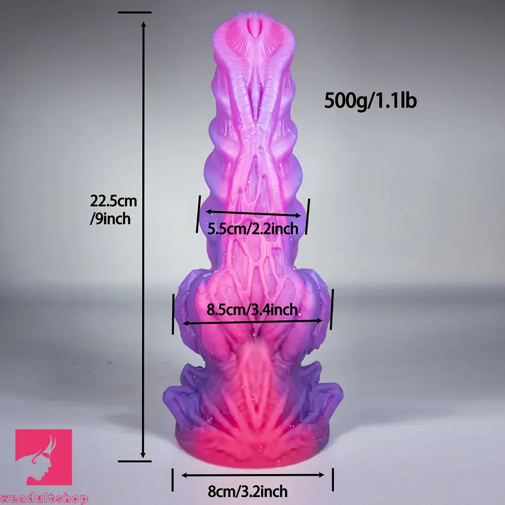 9in 10in Silicone Thick Monster Sex Toy Realistic Animal Dildo For Adults