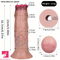 6.57in Silicone Ovipositor Expandable Dildo Realistic Penis Foreskin Tunnel