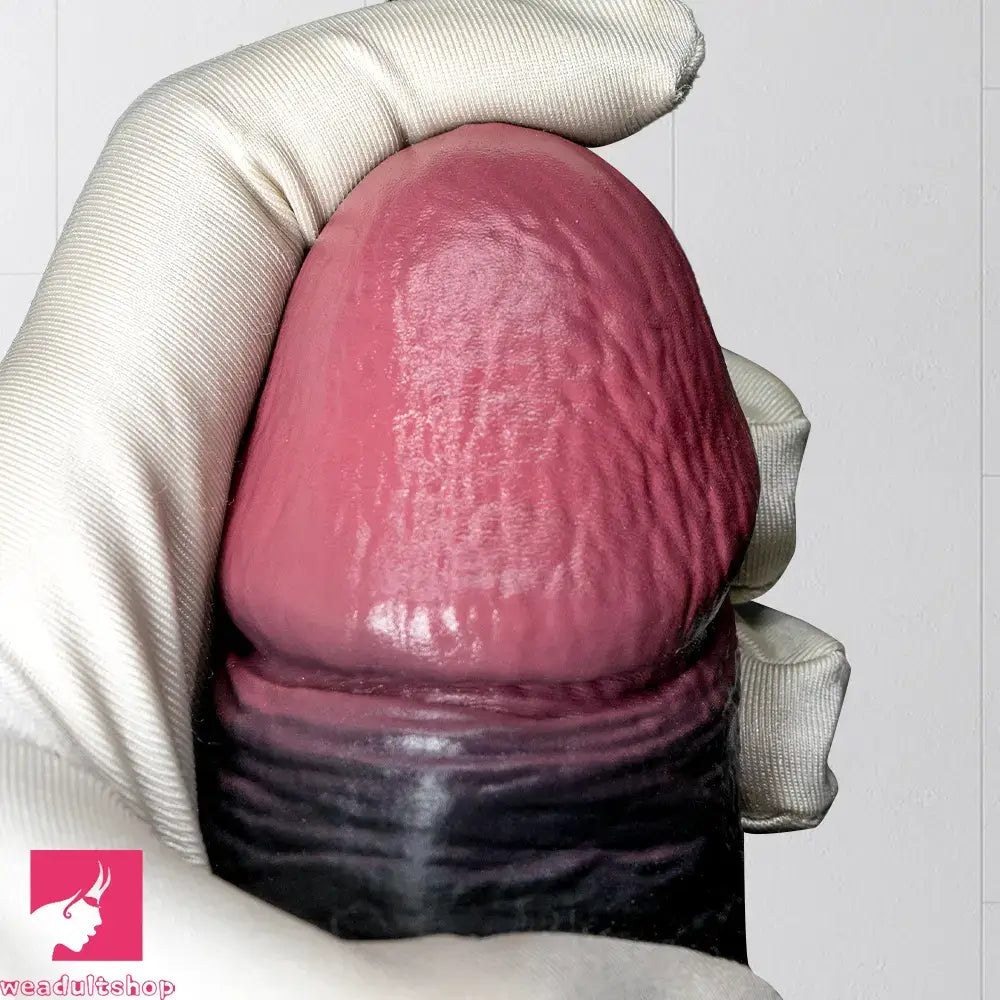 7.87in 10.03in 11.88in Dual Density Silicone Lifelike Big Dildo Love Dilator