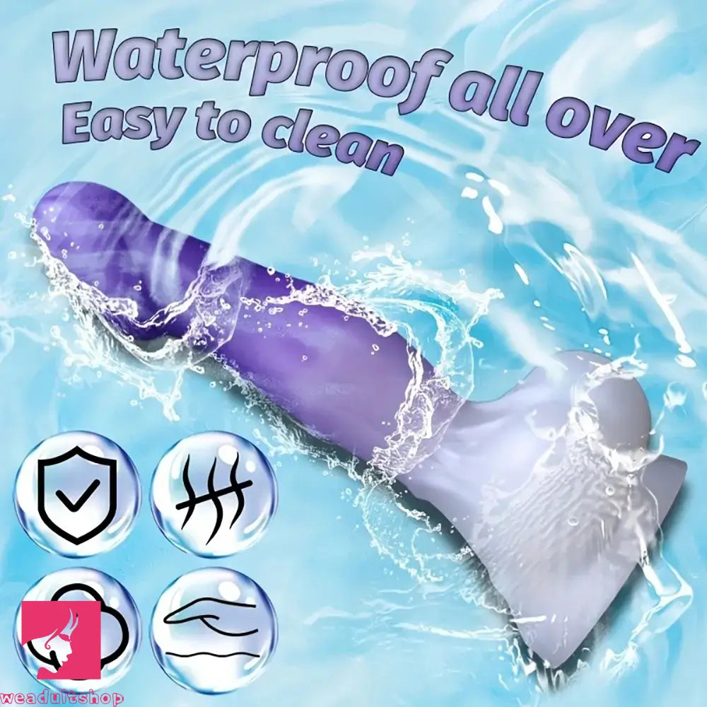 5.51in 6.69in 7.87in Realistic Liquid Silicone Adult Toy For Flexible Dildo