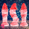 7.1in Big Fantasy Monster Dildo Liquid Silicone Tentacle Soft Anal Dilation