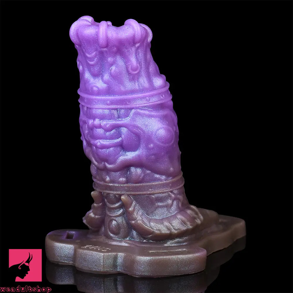 5.07in Dragon Beast Creature Fantasy Hollow Silicone Cock Dildo Sleeve