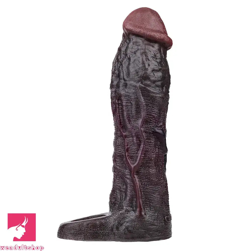 9.06in Elastic Penis Ring Dildo Sleeve For Male Couples Durable Sheath