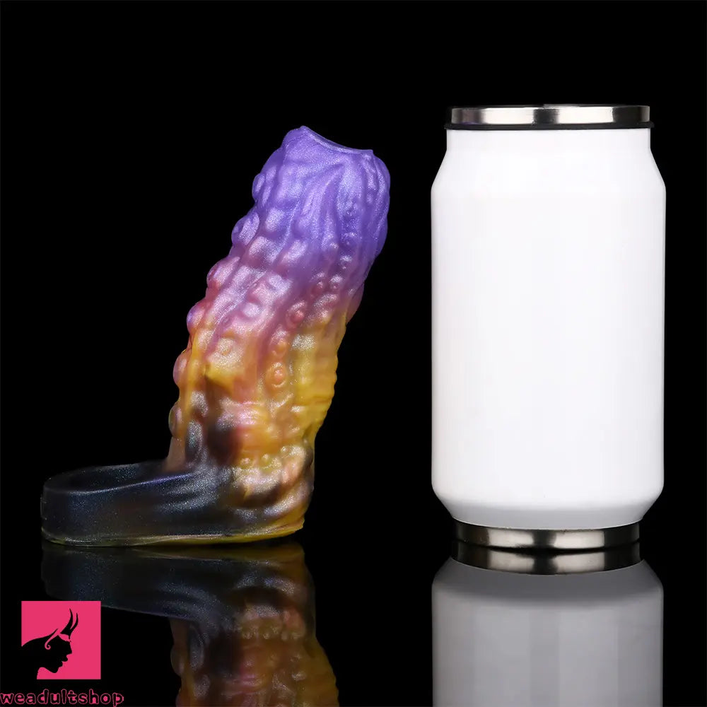 4.92in Egyzos Tentacle Silicone Soft Dildo Sleeve Cock Extender Sex Toy
