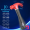 10.6in Silicone Flexible Thrusting Sucking Swing Flapping Beating Dildo