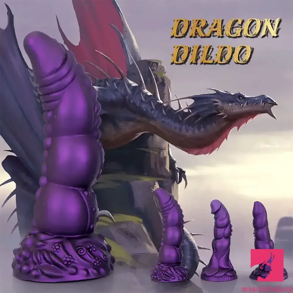 7.87in 8.1in 9.25in Animal Dragon Monster Silicone Dildo For Anus G-Spot