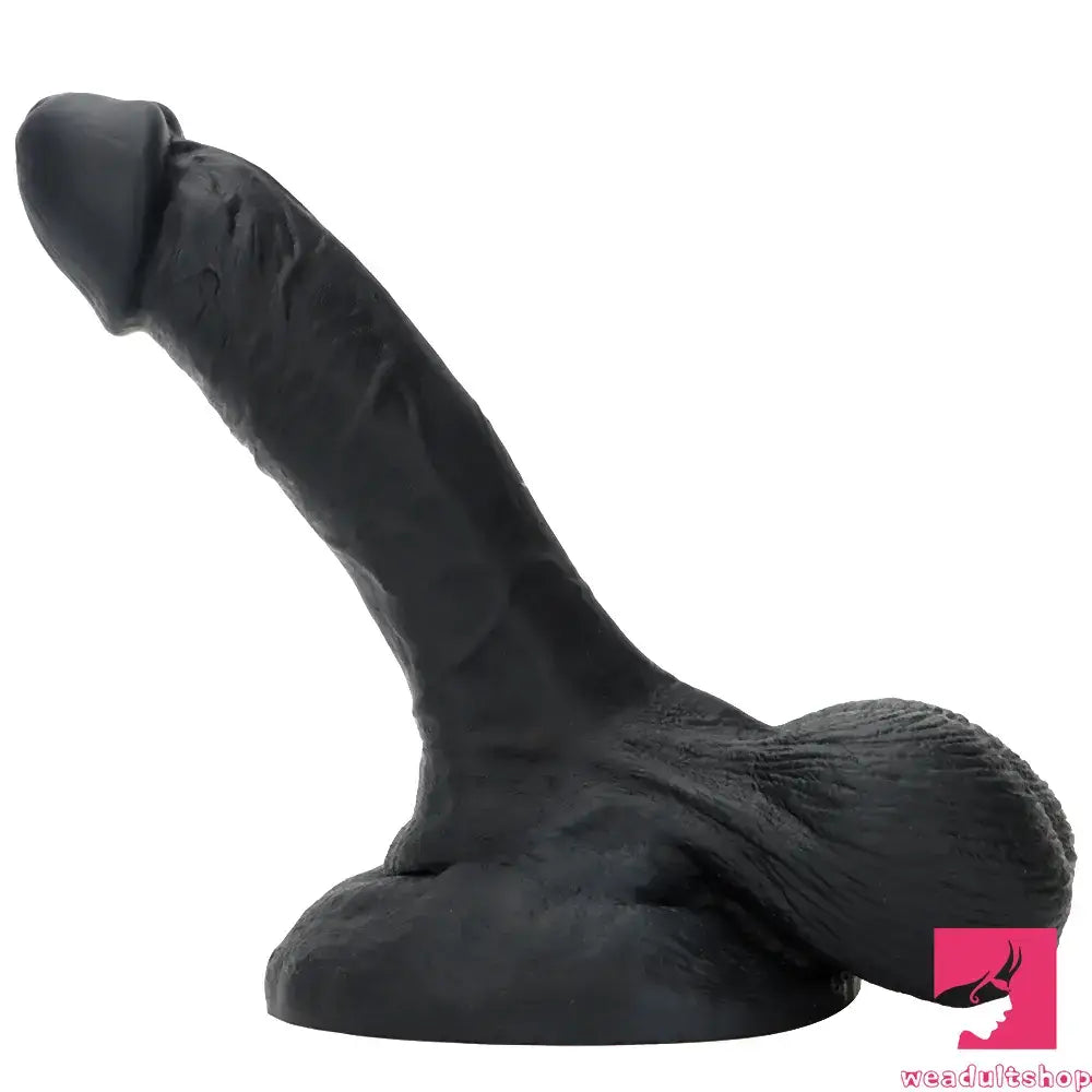 7.48in Big Suction Cup Silicone Soft Mixed Color Dildo For Adult Sex Toy