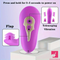 5.7in Vibrating Thrusting Flapping Wearable Dildo G Spot Sex Toy