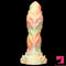 9.44in Fantasy Big Silicone Soft Mixed Color Dildo For Sex Love Toy