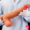 10.03in 9.25in 13in Soft Silicone Big Lifelike Dual Density Real Dildo