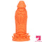 7.87in 10.43in 12.6in Fantasy Silicone Flexible Big No Eggs Dragon Dildo