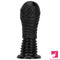 6.1in 8.46in 10.43in Fantasy Black Large Dildo Butt Plug For Fisting Orgasm