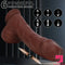 8.85in Intelligent Heating Thrusting Vibrating Automatic Remote Anal Dildo