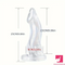 7.87in 9.06in 9.84in Animal Dolphin Clear Jelly Real Penis Fantasy Dildo