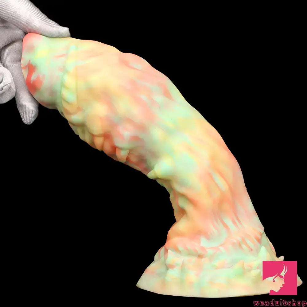 9.44in Fantasy Big Silicone Soft Mixed Color Dildo For Sex Love Toy