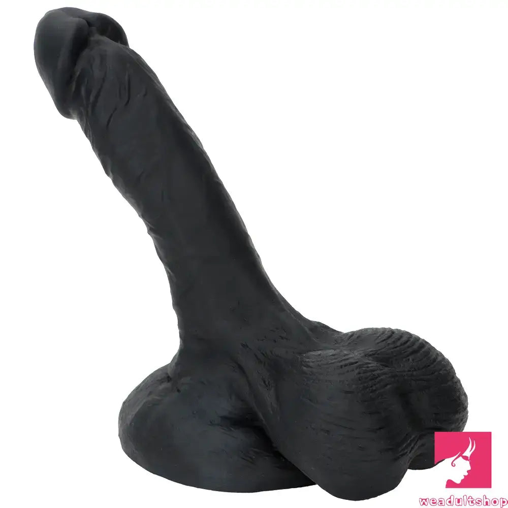 7.48in Big Suction Cup Silicone Soft Mixed Color Dildo For Adult Sex Toy
